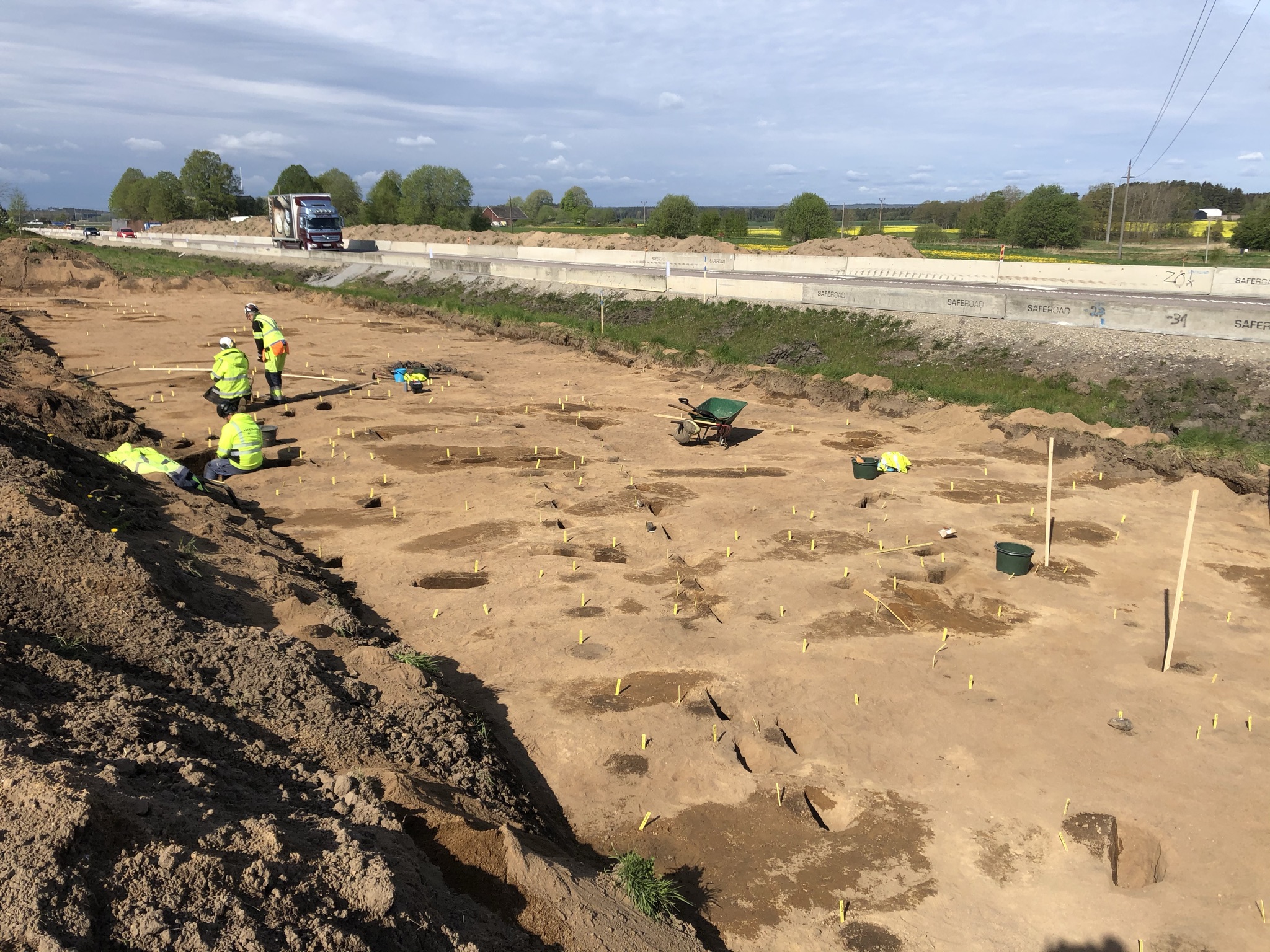 Stolphålsrader i Vårgårda